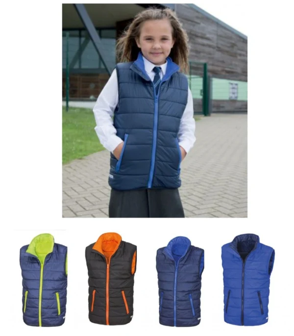 Result RS234B Kid's Padded Bodywarmer